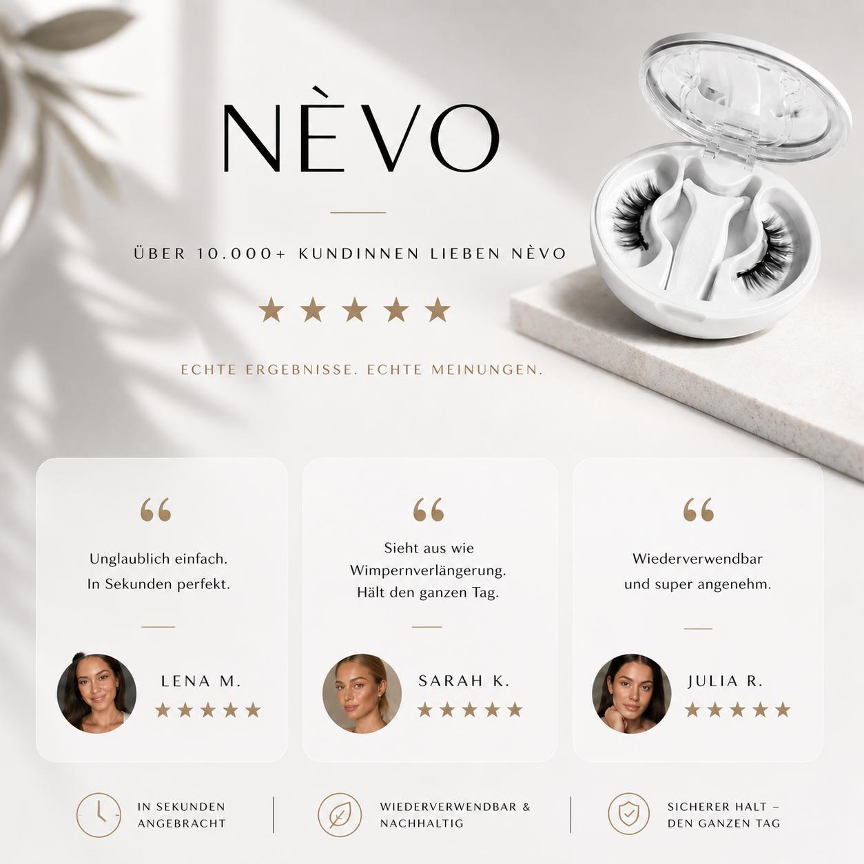Nèvo-Lash Magnetische Wimpern Set