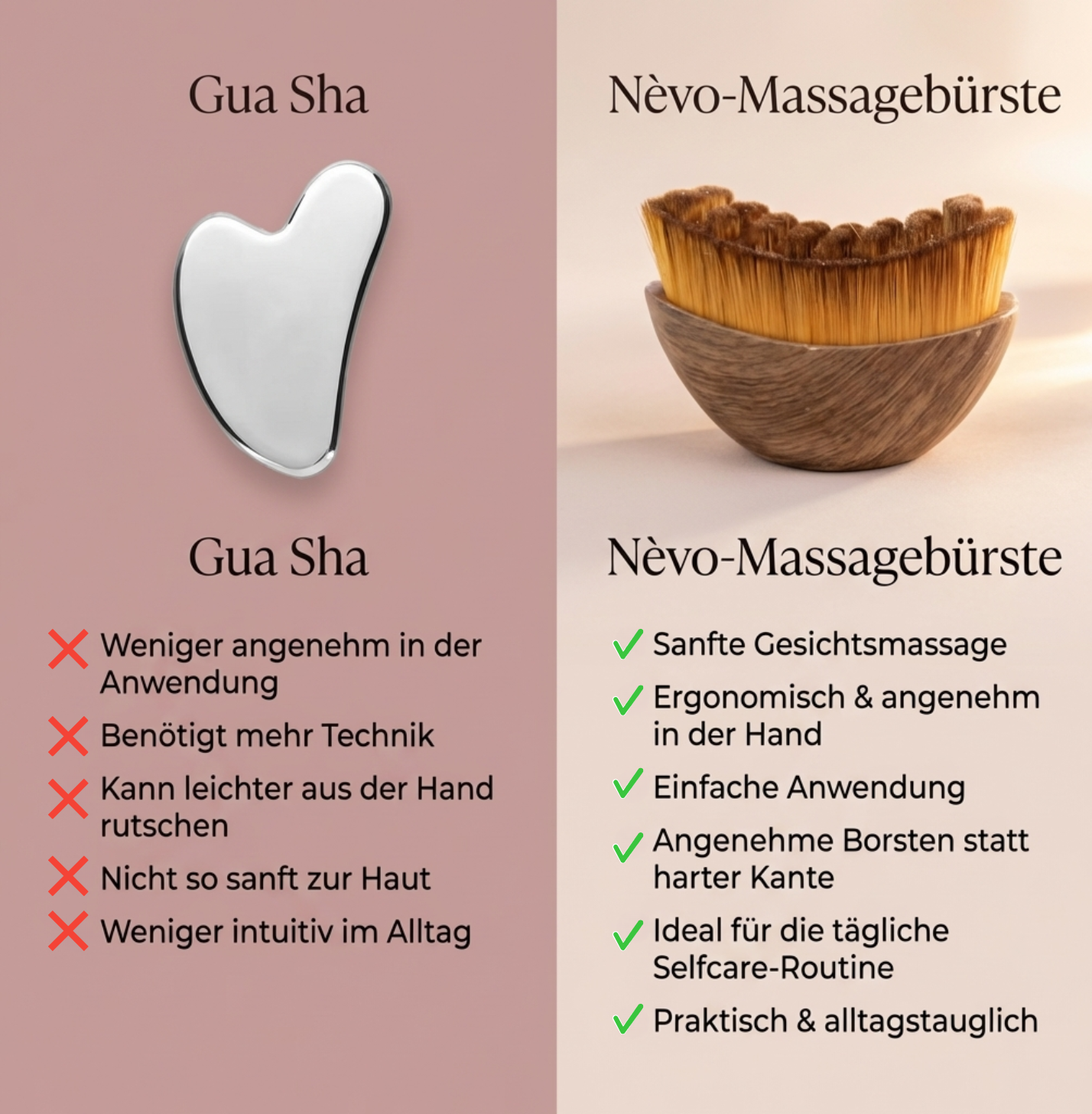 Nèvo - Lymph-Massagebürste